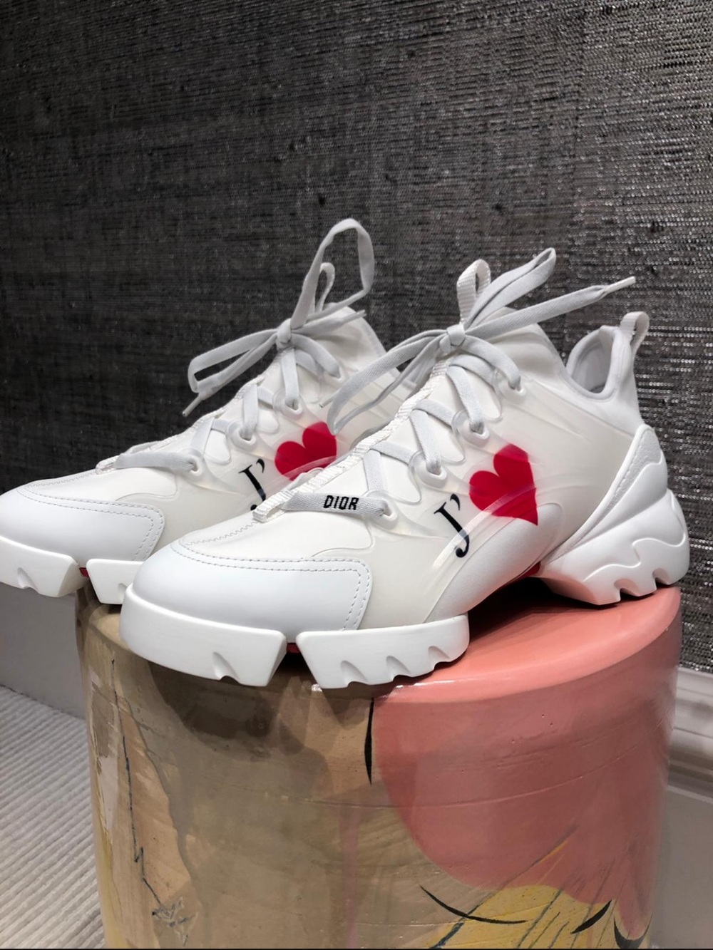 ✨ DIOR Limited Edition “J’AIME / J’ADIOR” Sneakers –Size 37 Rare Collector Piece